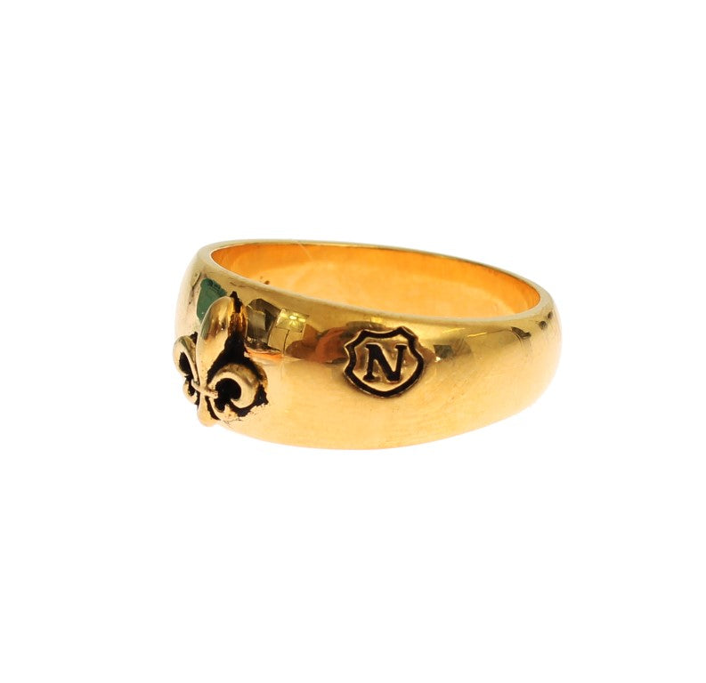Nialaya Gold Plated 925 Silver Ring | Regal Royce