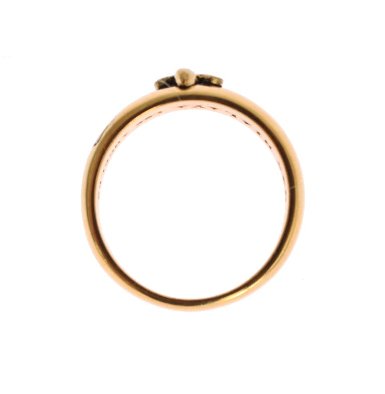 Nialaya Gold Plated 925 Silver Ring | Regal Royce