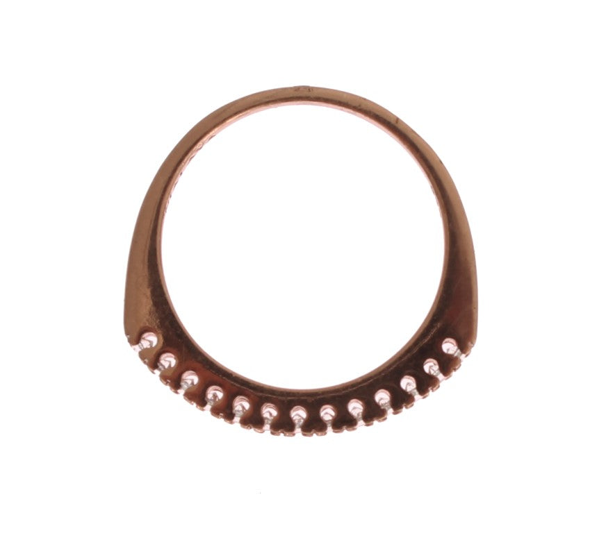 Nialaya Red Gold 925 Silver Ring | Regal Royce