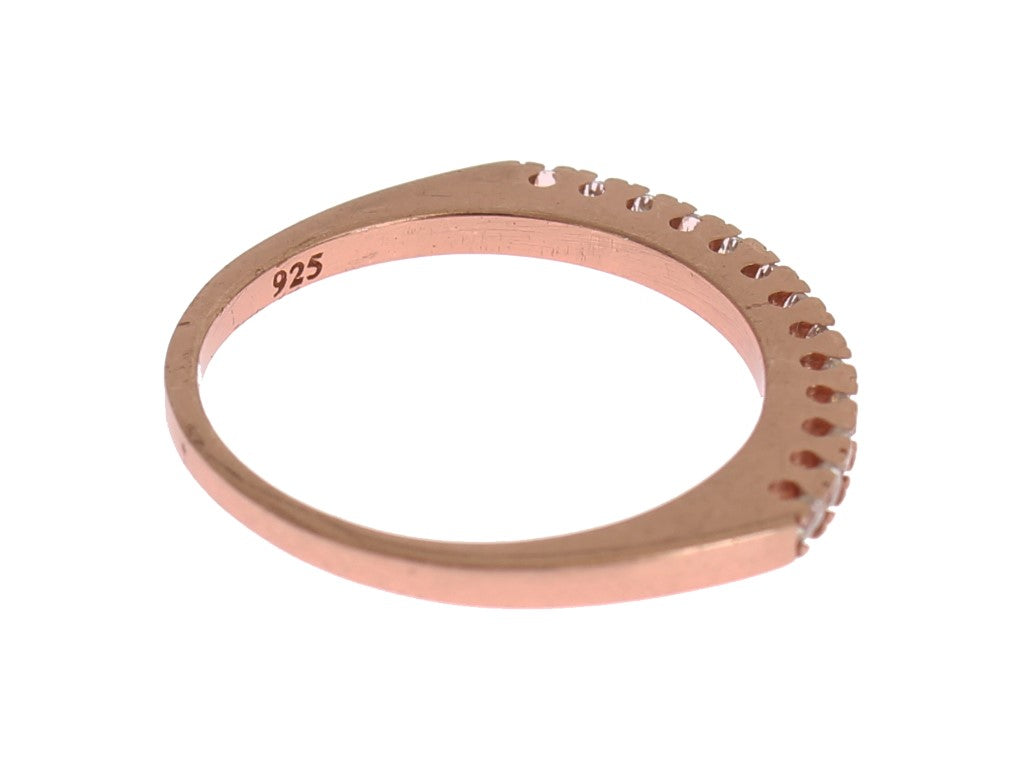Nialaya Red Gold 925 Silver Ring | Regal Royce