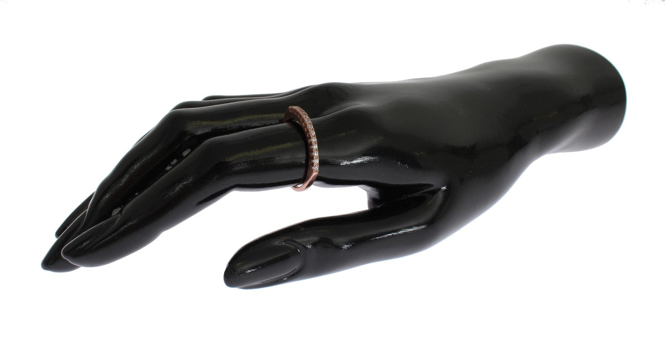 Nialaya Red Gold 925 Silver Ring | Regal Royce