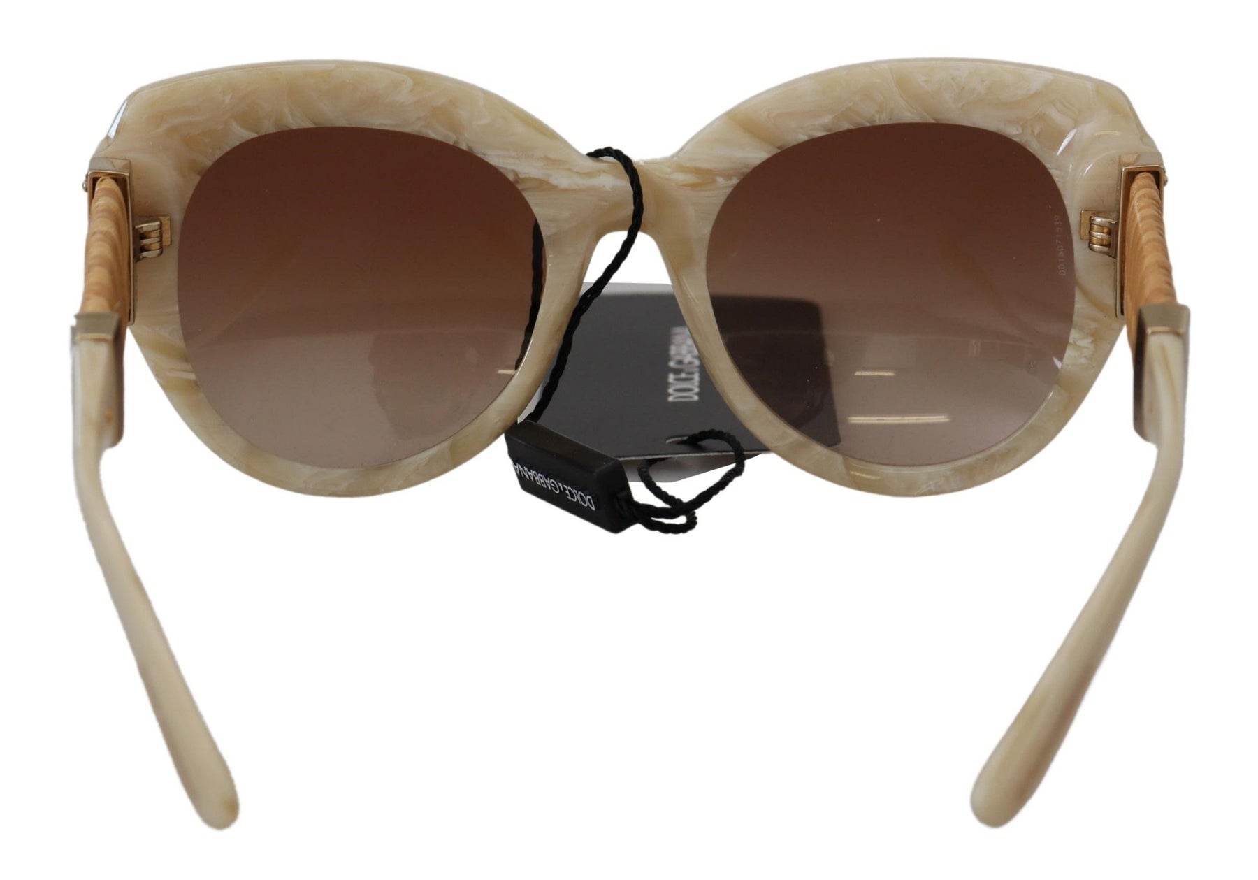 Dolce & Gabbana Beige Acetate Full Rim Brown Lense DG4294 Sunglasses | Regal Royce
