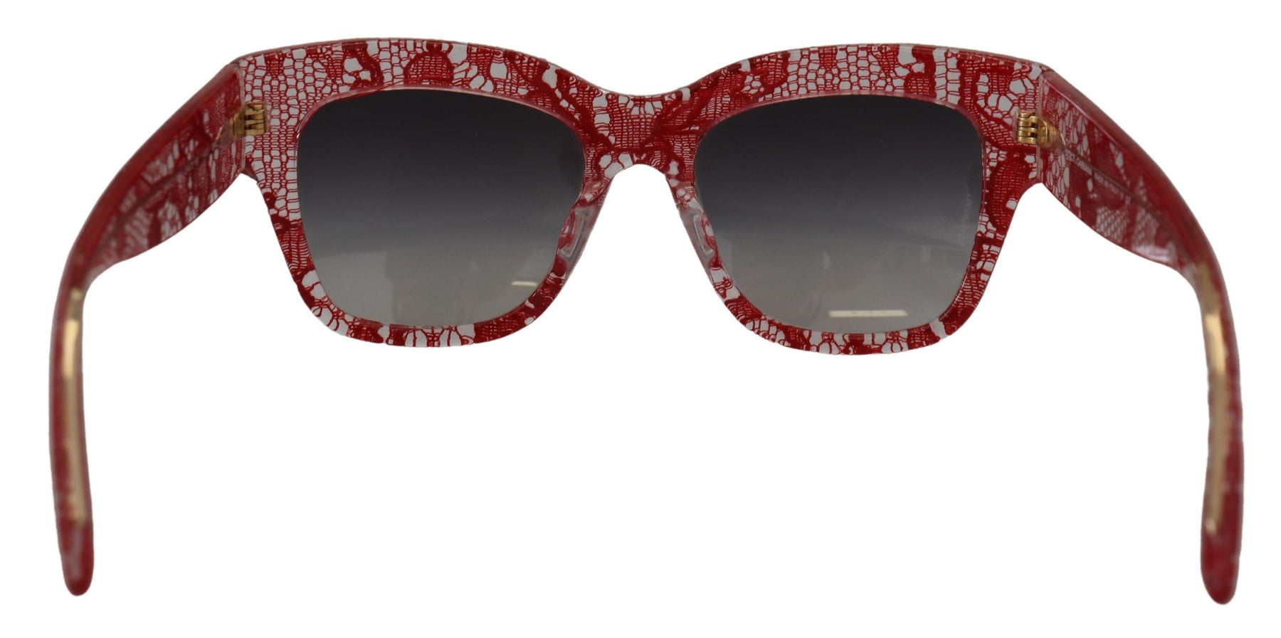 Dolce & Gabbana Red Lace Acetate Rectangle Shades  DG4231F  Sunglasses | Regal Royce