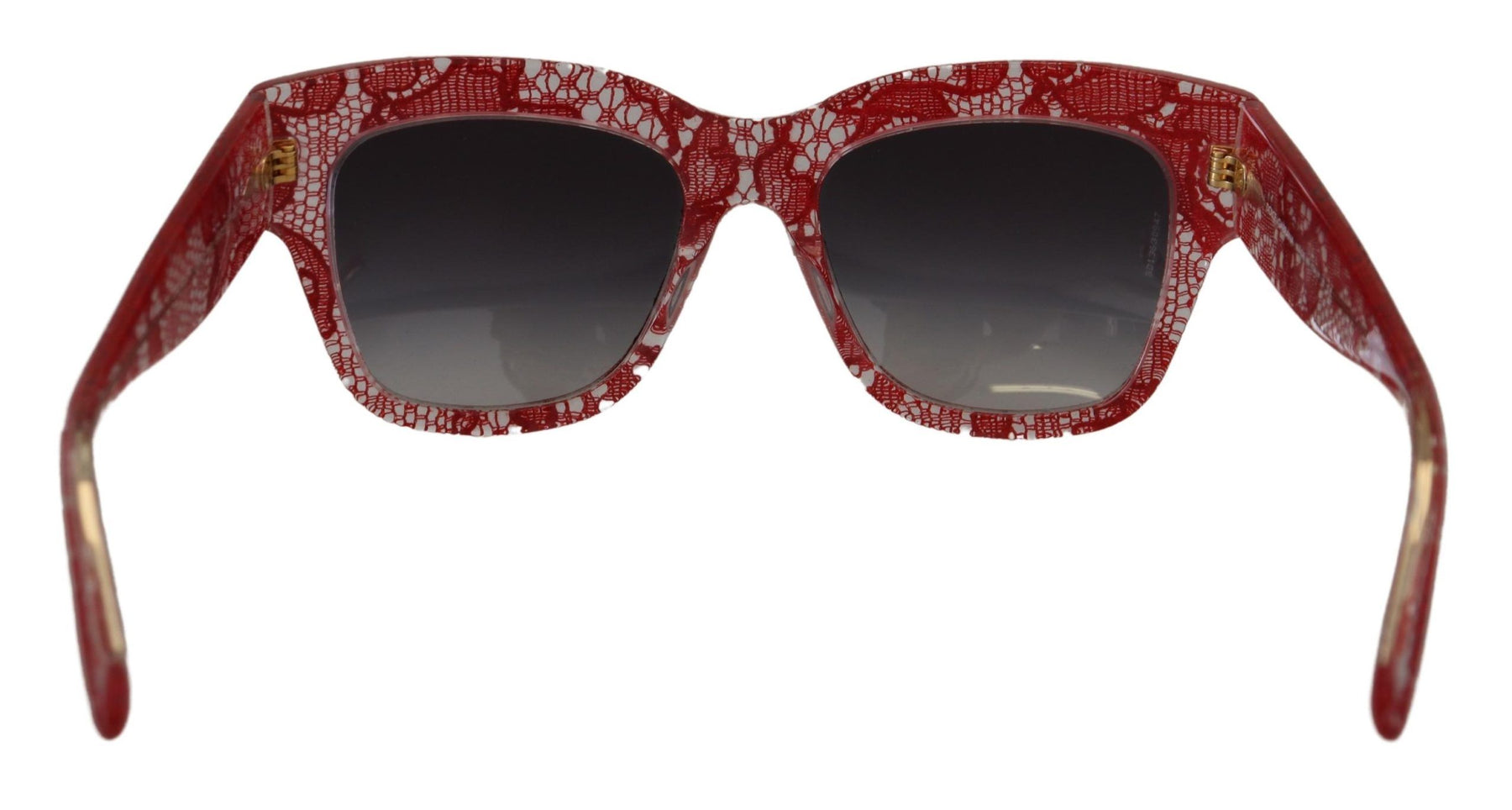 Dolce & Gabbana Red Lace Acetate Rectangle Shades DG4231Sunglasses | Regal Royce