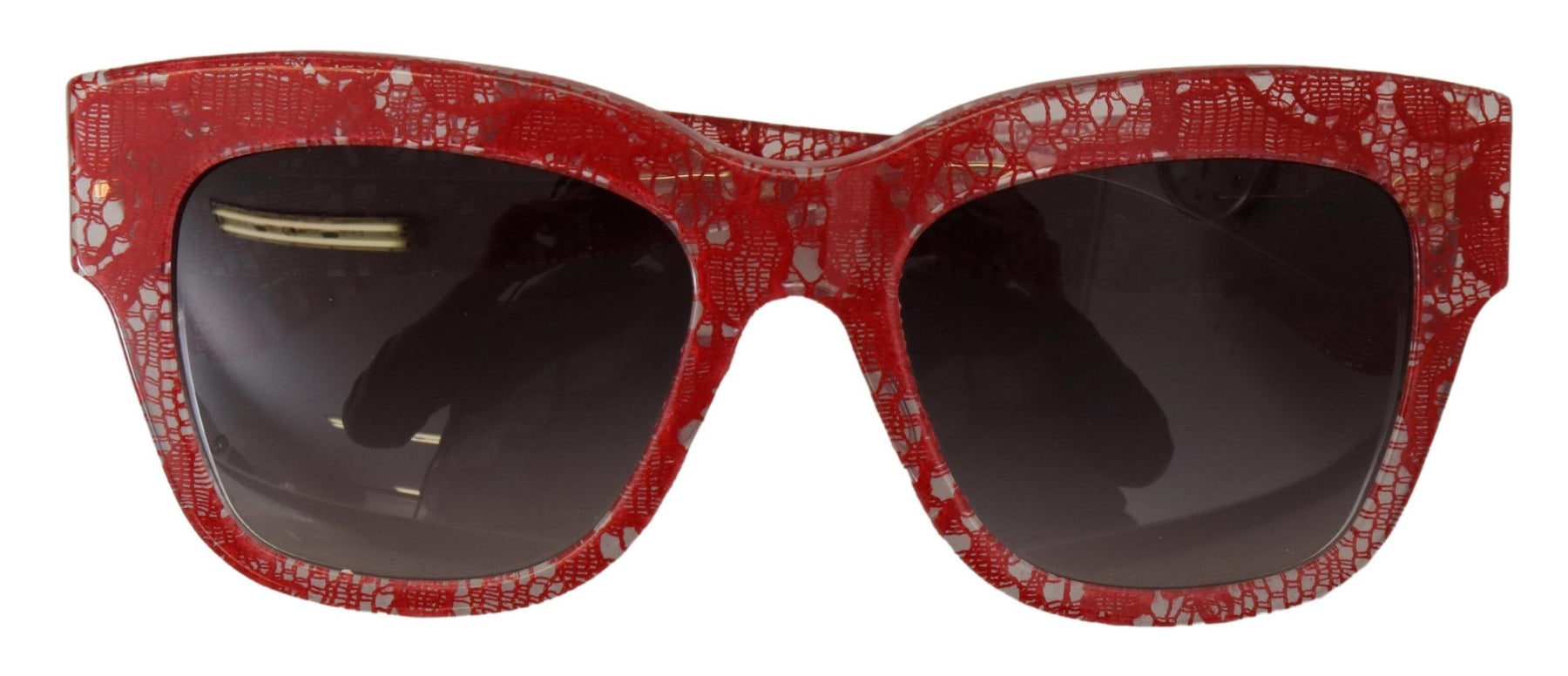 Dolce & Gabbana Red Lace Acetate Rectangle Shades DG4231Sunglasses | Regal Royce