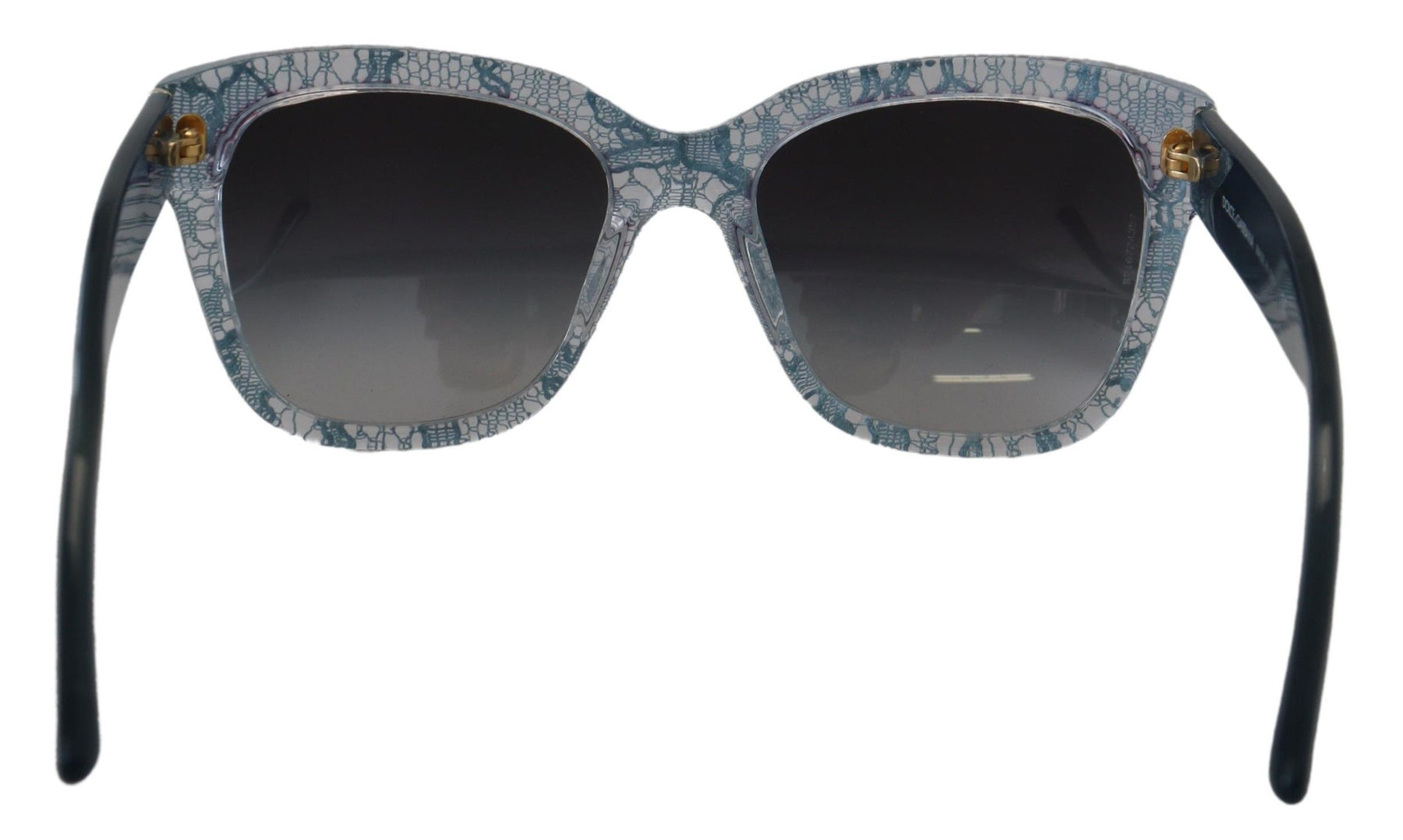 Dolce & Gabbana Blue Lace Acetate Rectangle Shades DG4226 Sunglasses | Regal Royce