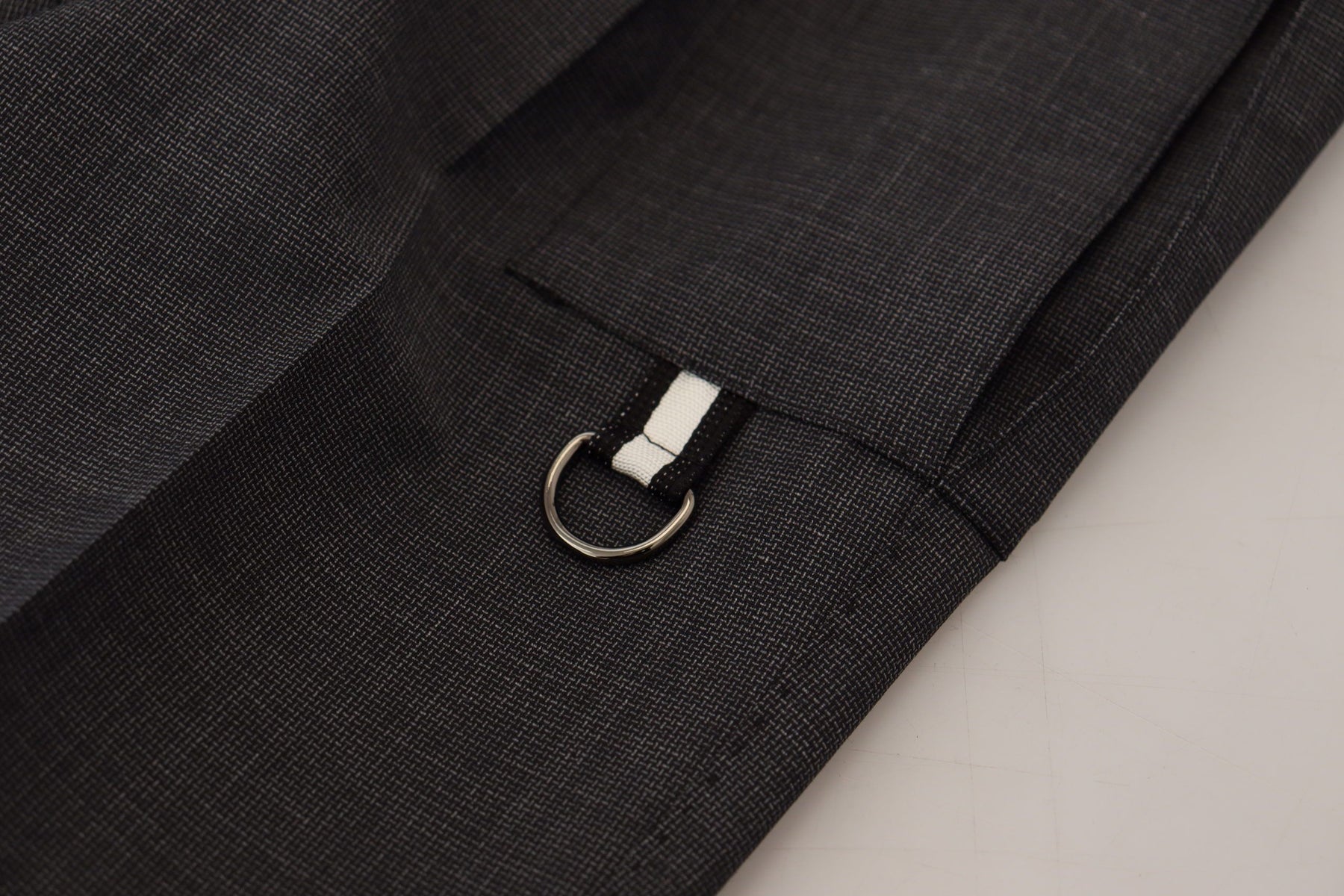 Dolce & Gabbana Gray Checked Cargo Trousers Stretch Pants | Regal Royce