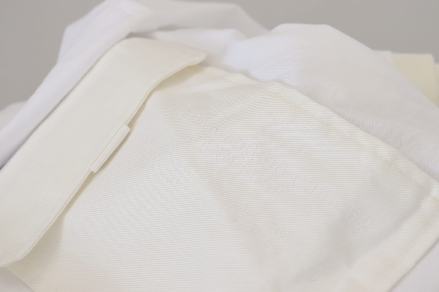 Dolce & Gabbana White Flap Pocket Short Sleeves T-shirt | Regal Royce