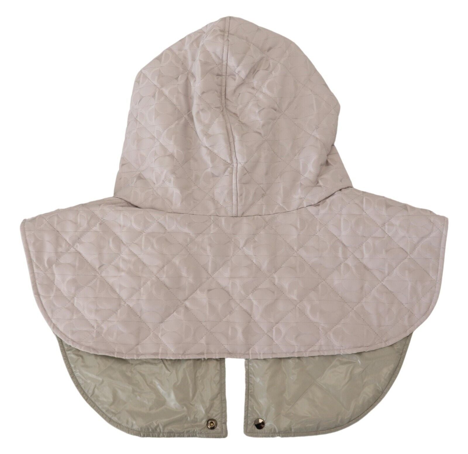 Dolce & Gabbana White Quilted Whole Head Wrap One Size Nylon Hat | Regal Royce