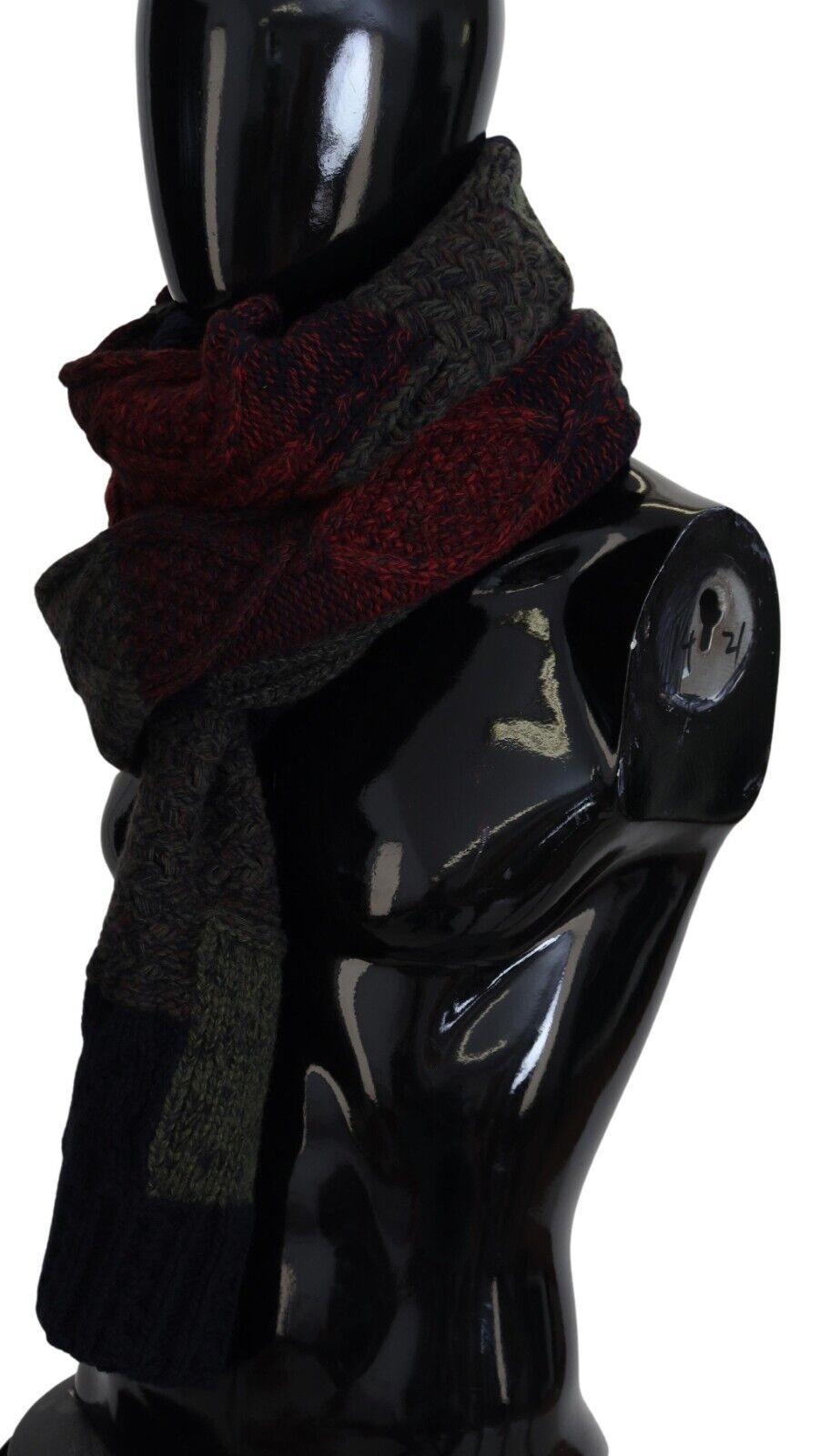 Dolce & Gabbana Multicolor Knitted Men Neck Wrap Shawl Scarf | Regal Royce
