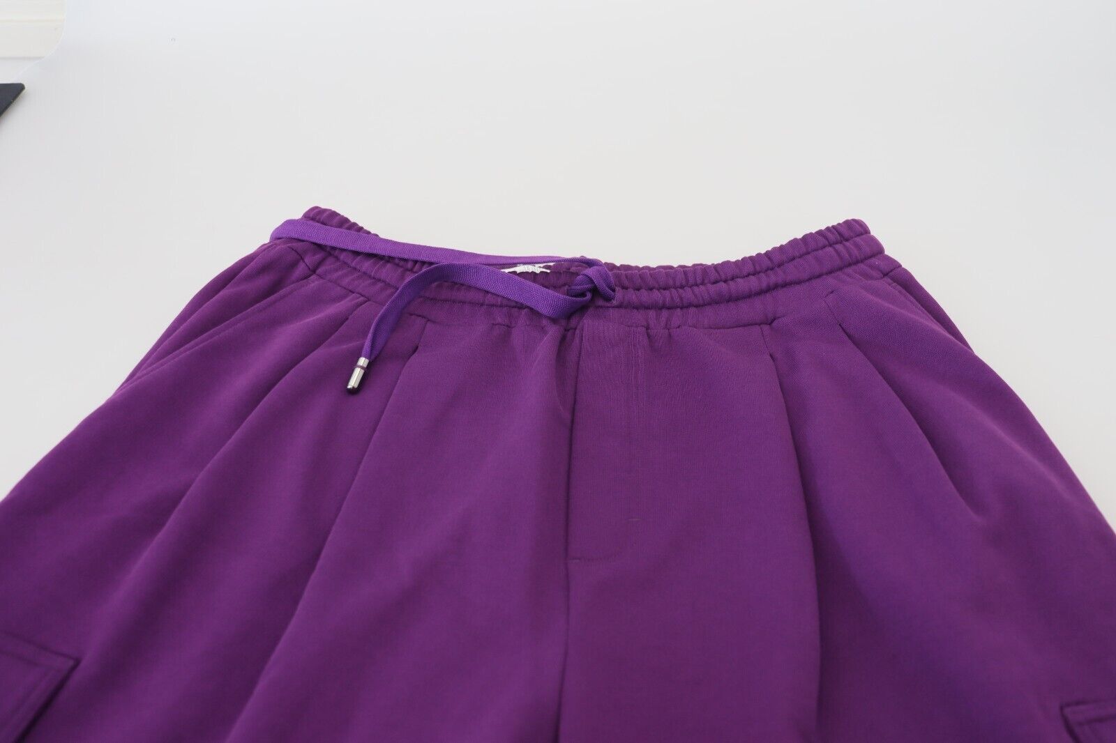 Dolce & Gabbana Purple Cotton Cargo Sweatpants Jogging Pants | Regal Royce