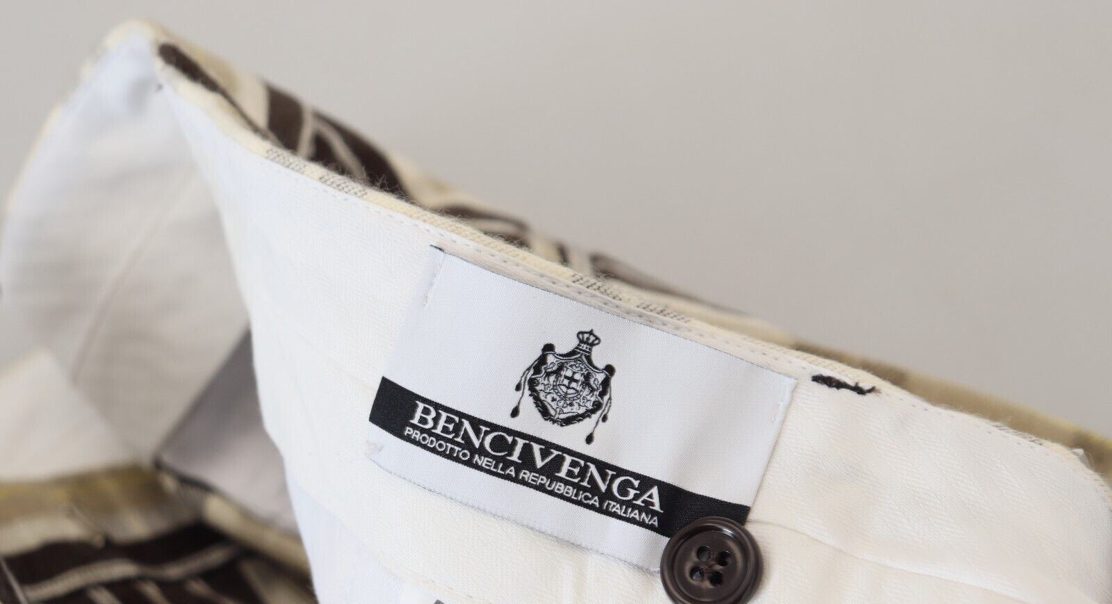 BENCIVENGA Multicolor Checkered Cotton Straight Fit Men Pants | Regal Royce