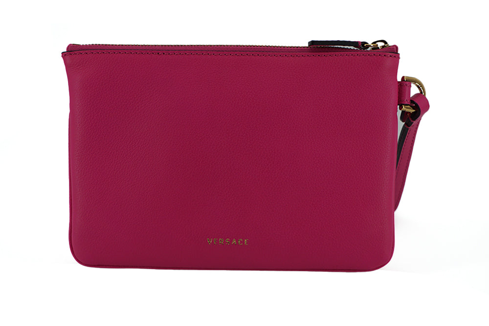 Versace Pink Calf Leather Pouch Bag | Regal Royce