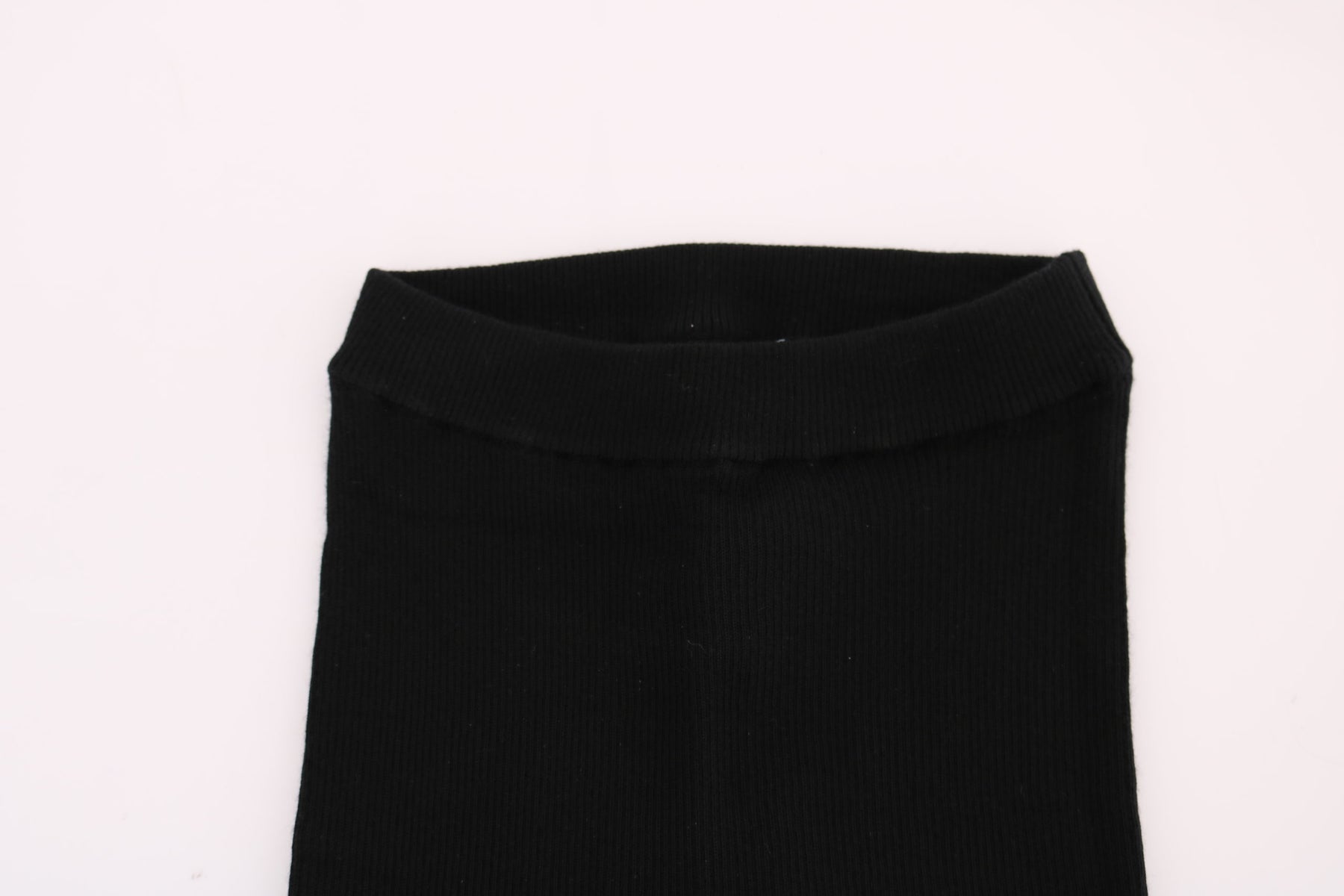 Dolce & Gabbana Black Slim Fit Women Cashmere Pants | Regal Royce