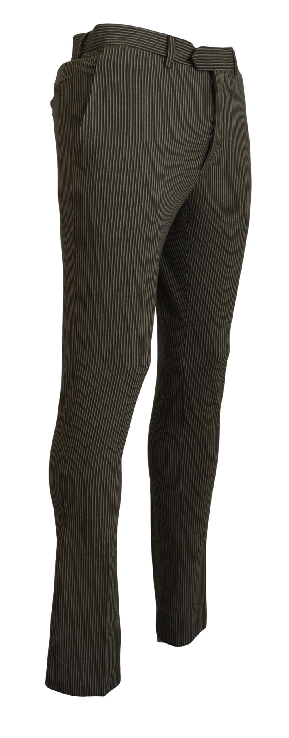BENCIVENGA Multicolor Striped Pure Cotton Men Pants | Regal Royce