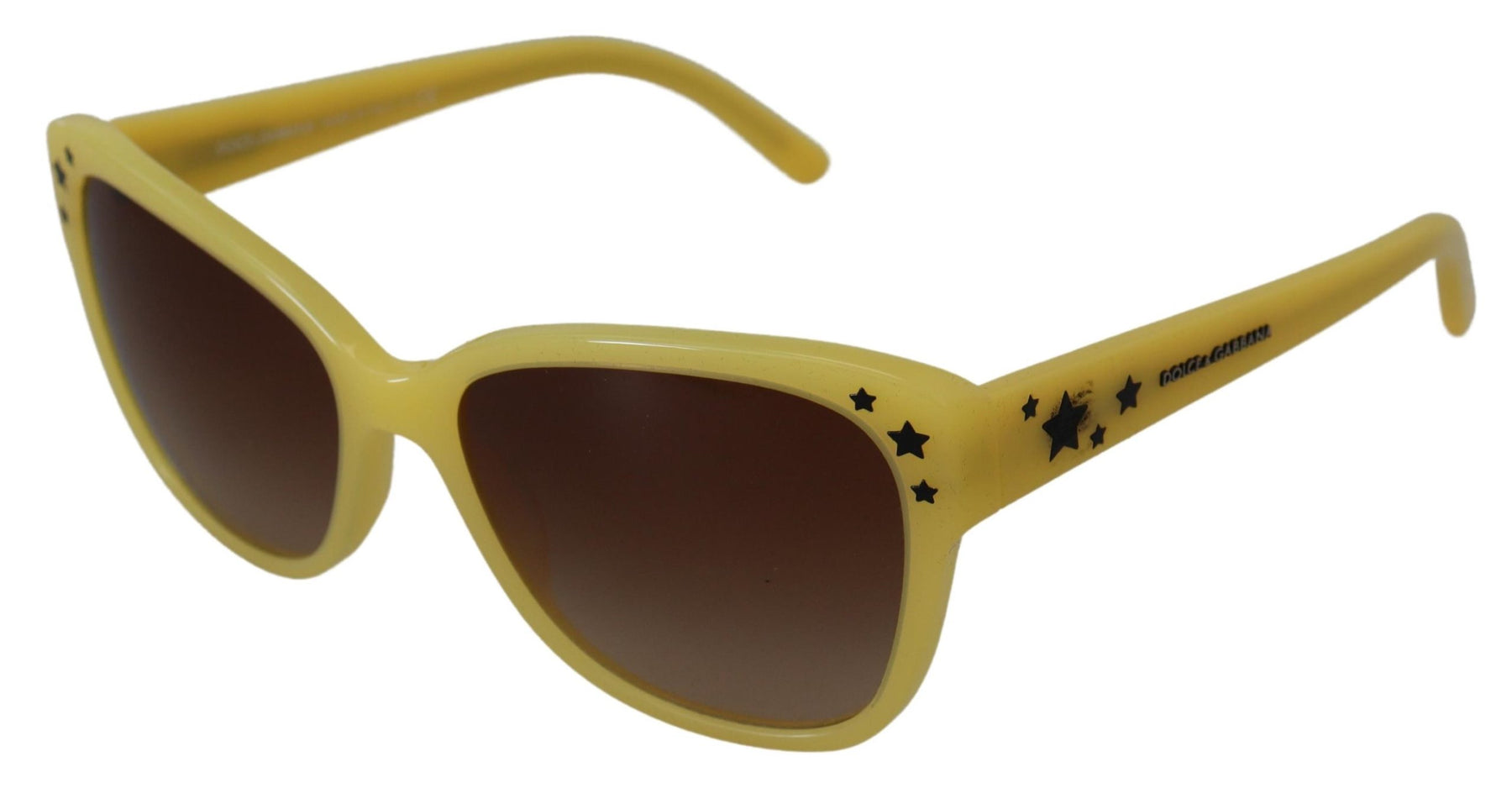 Dolce & Gabbana Yellow Acetate Frame Stars Embellishment DG4124 Sunglasses | Regal Royce