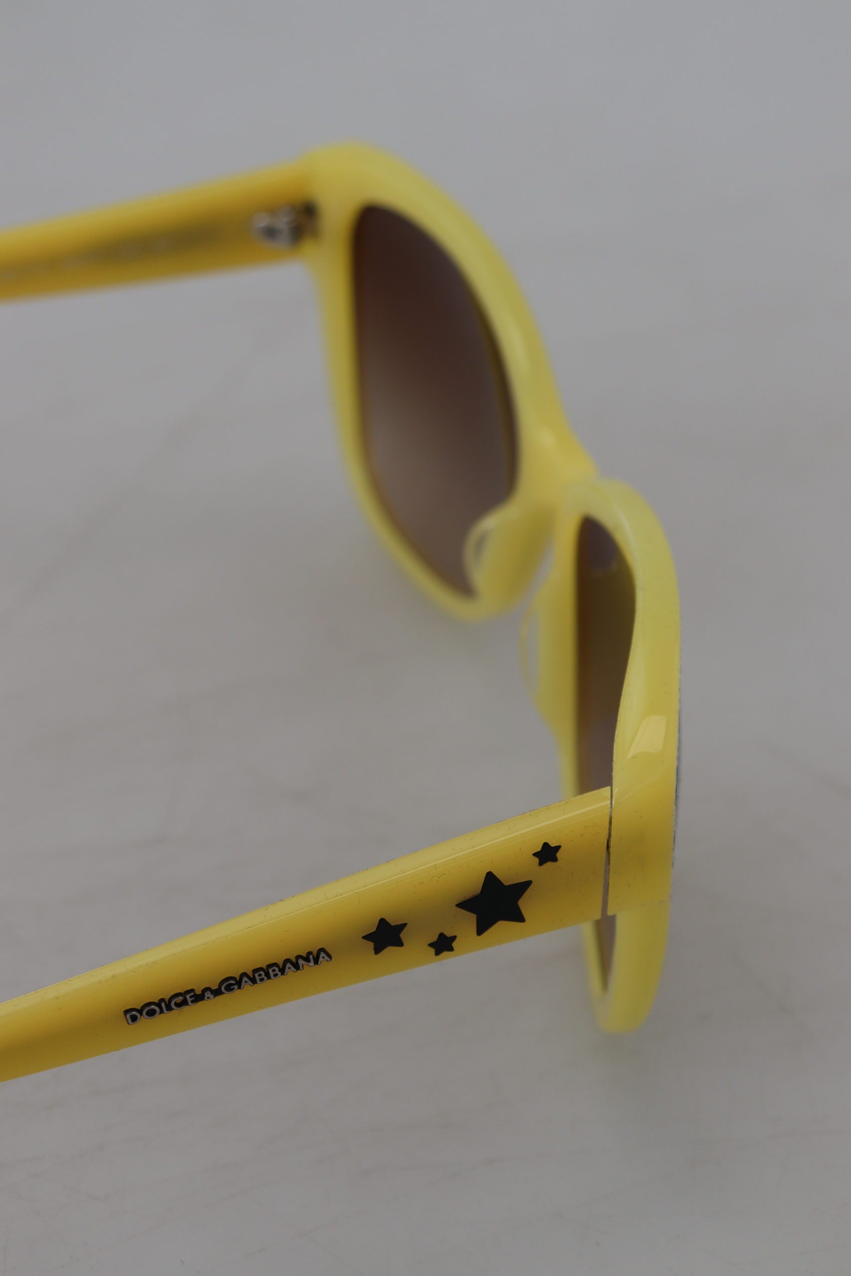 Dolce & Gabbana Yellow Acetate Frame Stars Embellishment DG4124 Sunglasses | Regal Royce