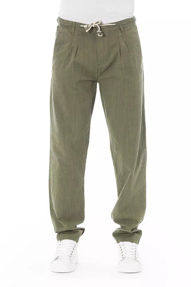 Baldinini Trend Army Cotton Jeans & Pant | Regal Royce
