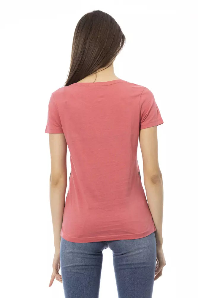 Trussardi Action Multicolor Cotton Women T-Shirt | Regal Royce