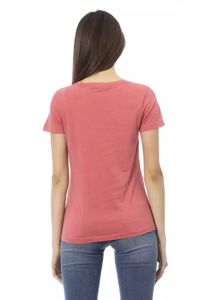 Trussardi Action Multicolor Cotton Women T-Shirt | Regal Royce