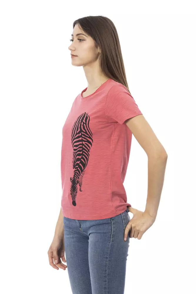 Trussardi Action Multicolor Cotton Women T-Shirt | Regal Royce