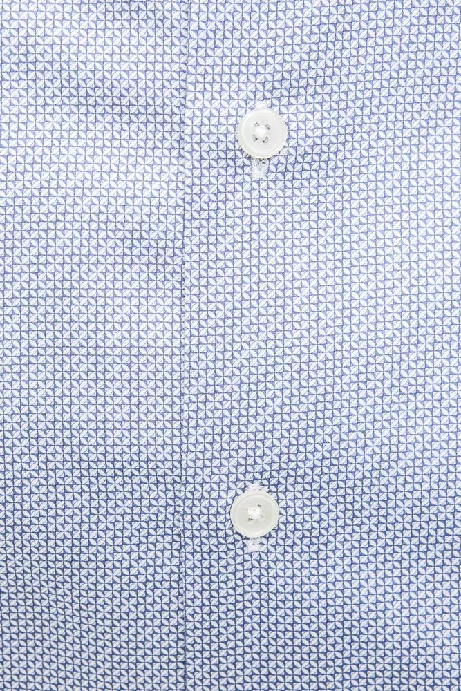 Robert Friedman Light Blue Cotton Shirt