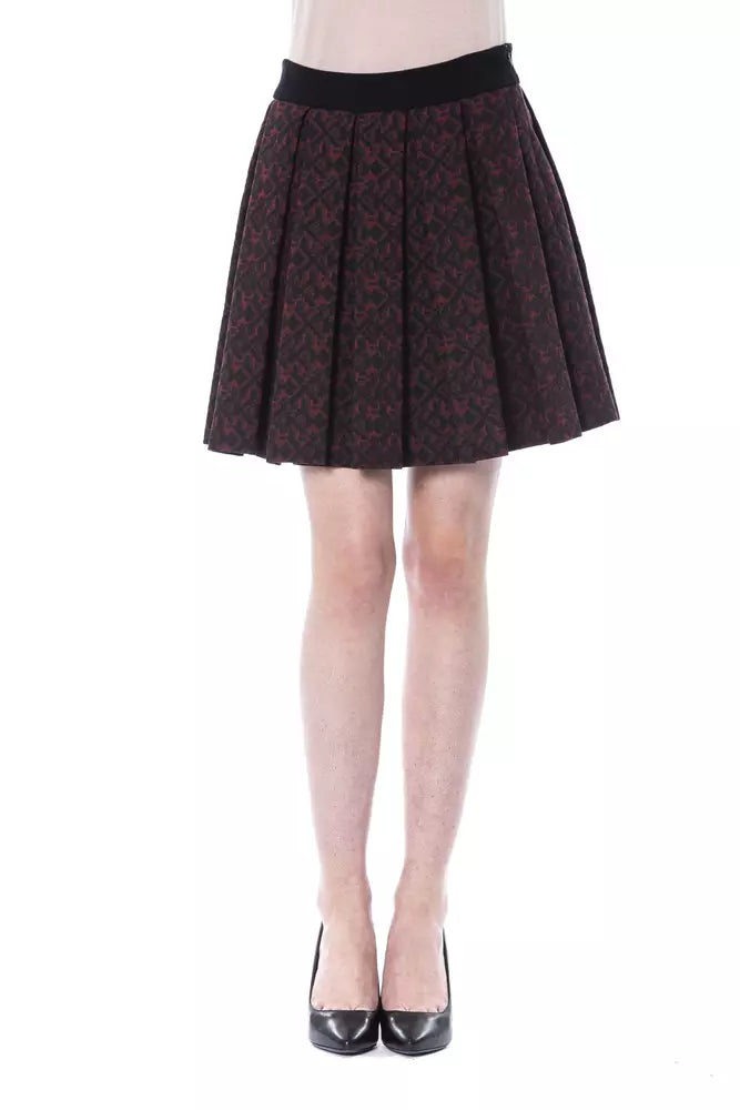 BYBLOS Brown Cotton Women Skirt | Regal Royce