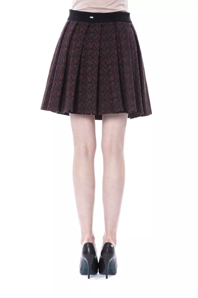 BYBLOS Brown Cotton Women Skirt | Regal Royce