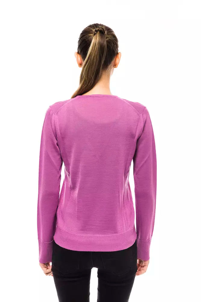 Montana Blu Multicolor Wool Women Sweater | Regal Royce
