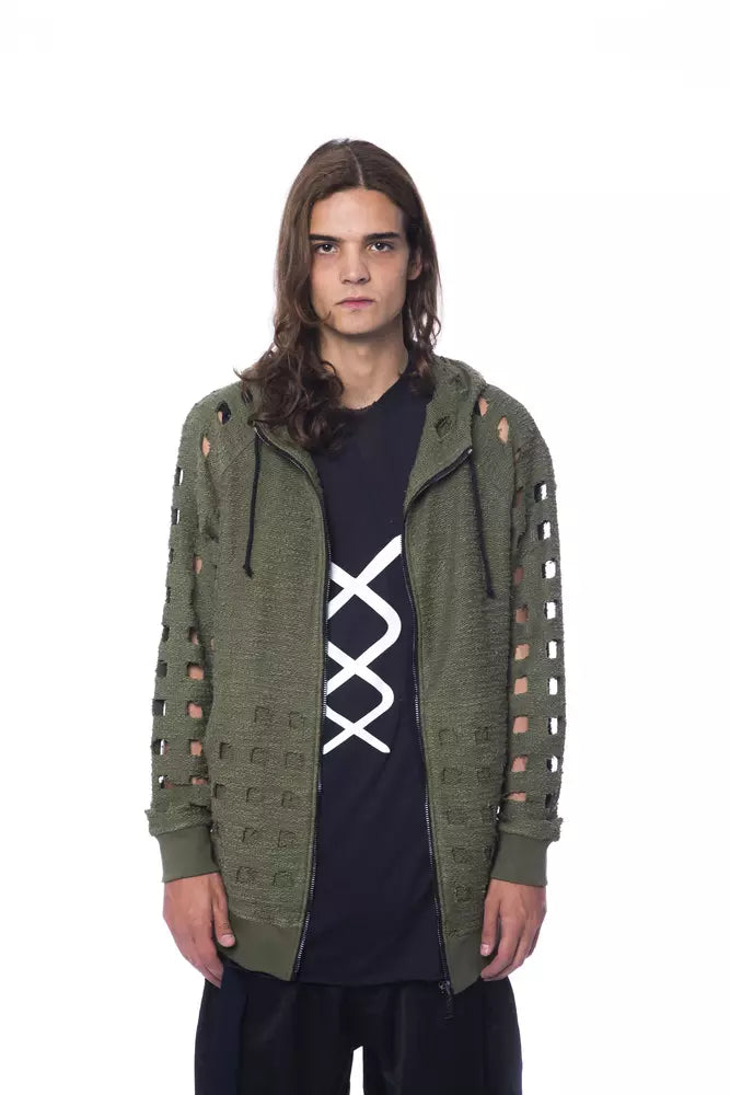 Nicolo Tonetto Army Cotton Men Sweater | Regal Royce