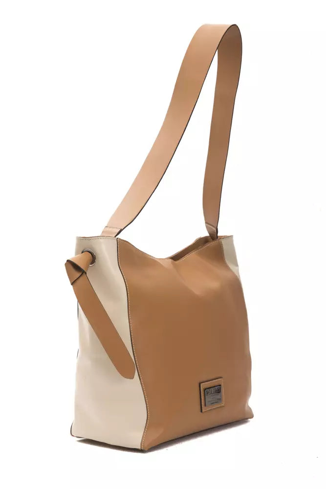Pompei Donatella Brown Leather Shoulder Bag | Regal Royce