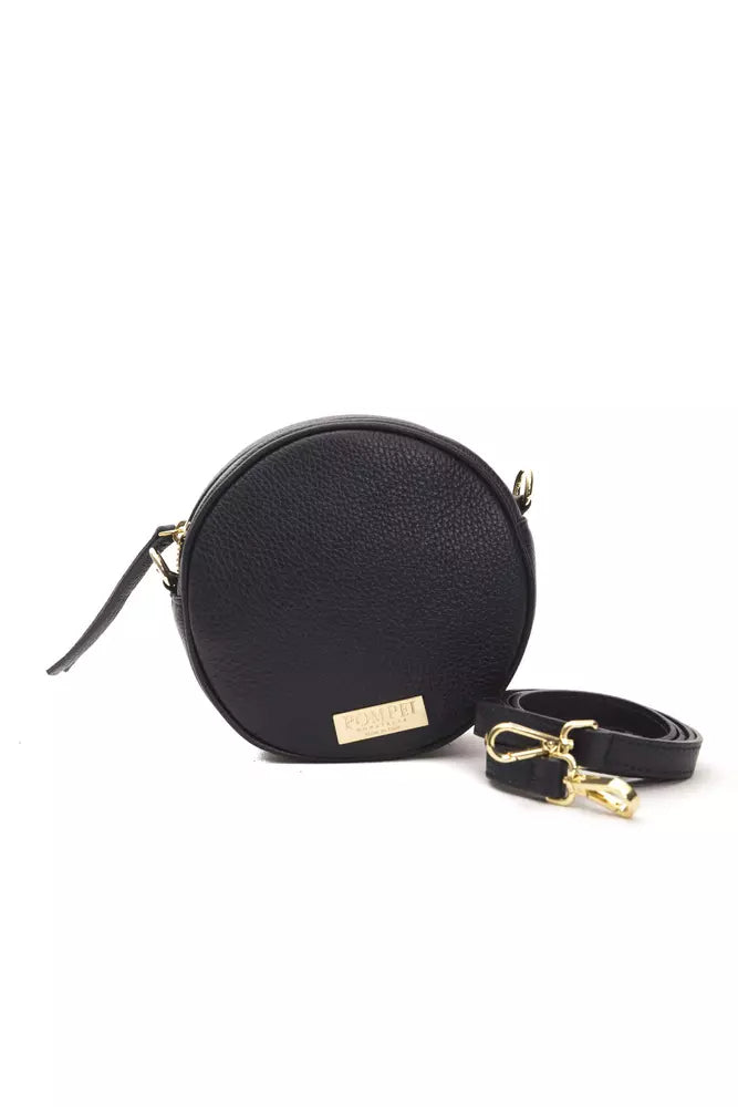 Pompei Donatella Gray Leather Women Crossbody Bag | Regal Royce