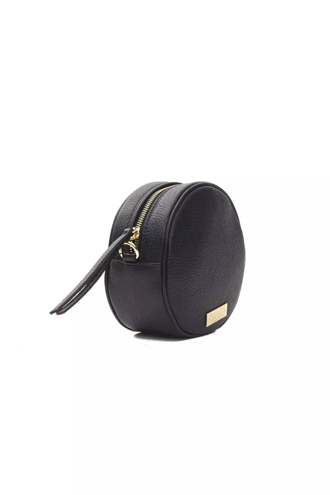 Pompei Donatella Gray Leather Women Crossbody Bag | Regal Royce