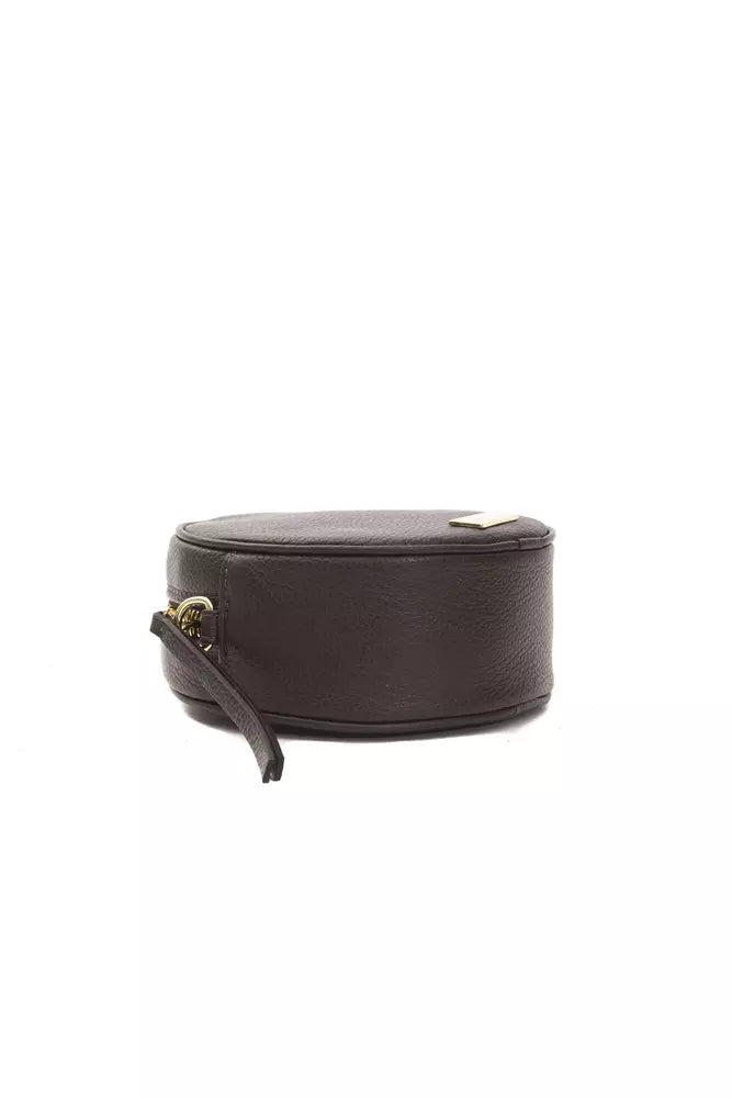 Pompei Donatella Brown Leather Women Crossbody Bag | Regal Royce