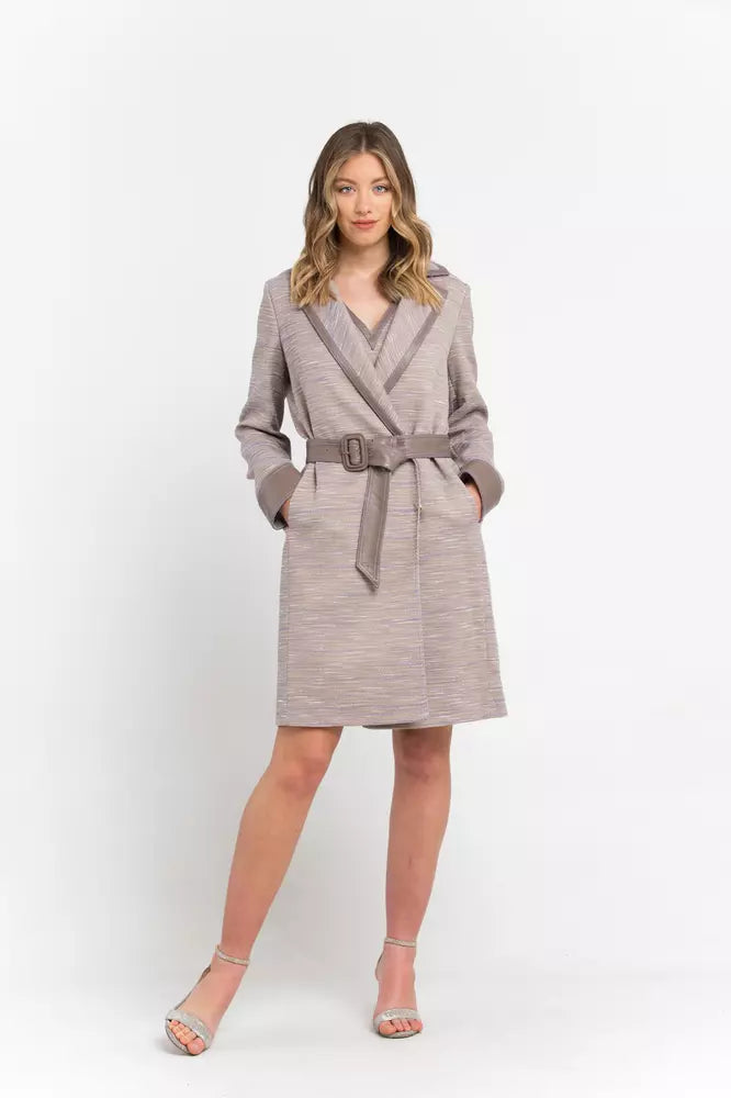 Trussardi Beige Cotton Women Coat | Regal Royce