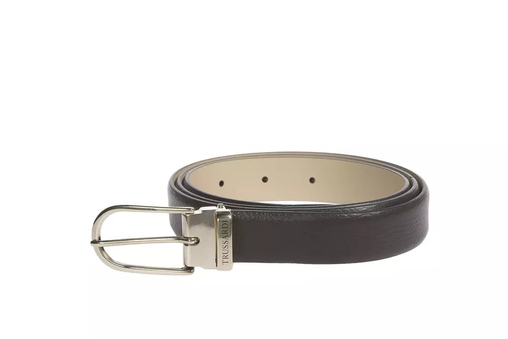 Trussardi Brown Leather Belt | Regal Royce