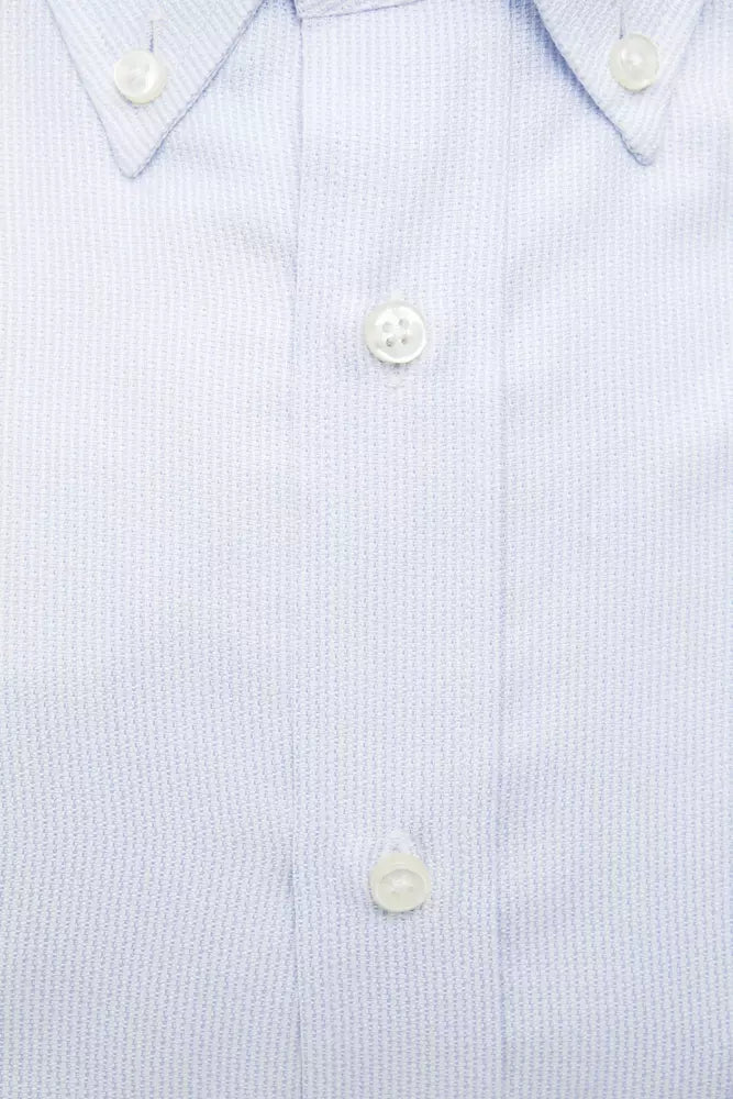 Robert Friedman Light Blue Cotton Shirt