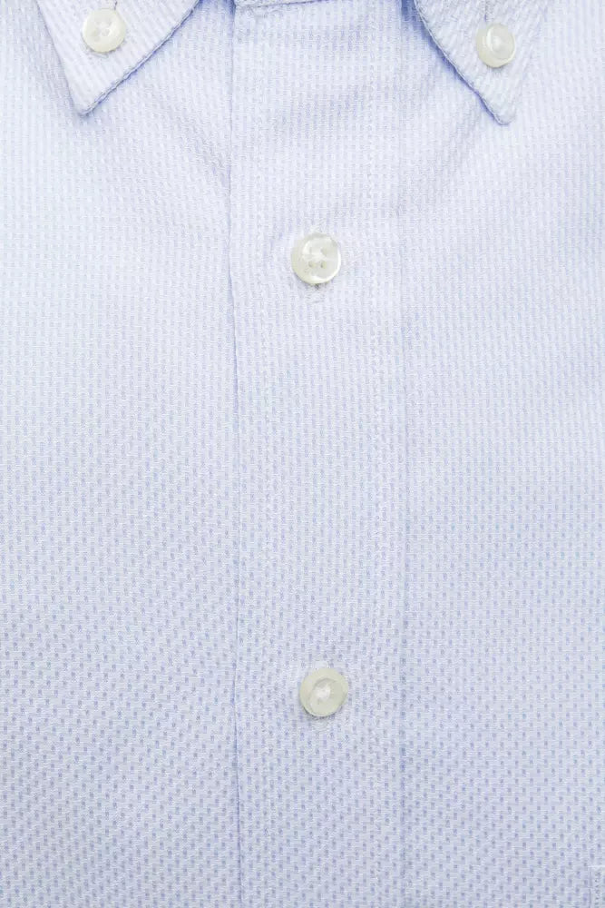 Robert Friedman Light Blue Cotton Shirt