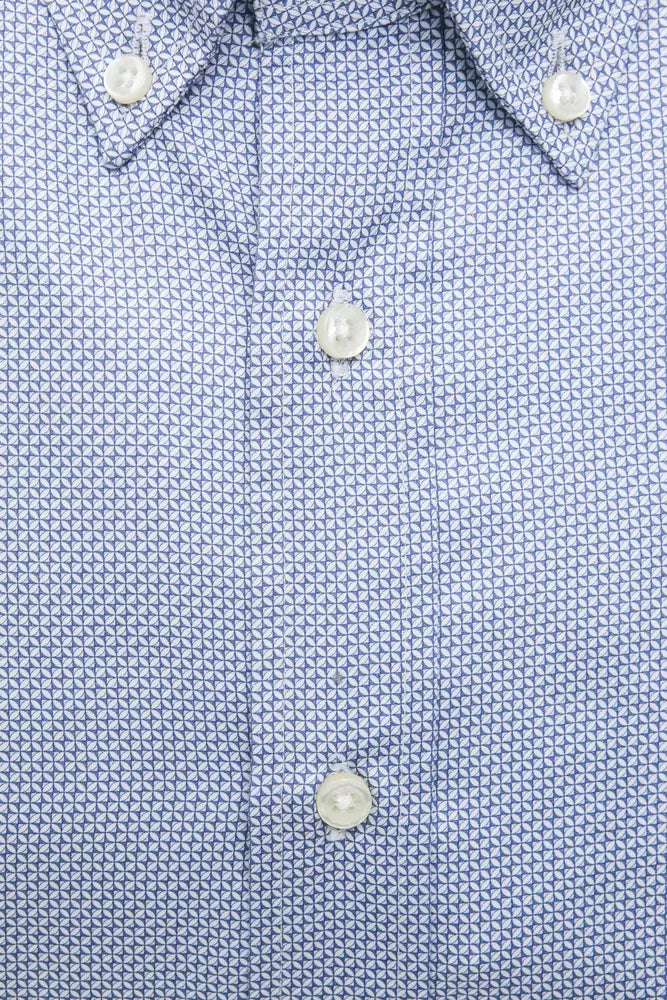 Robert Friedman Light Blue Cotton Shirt