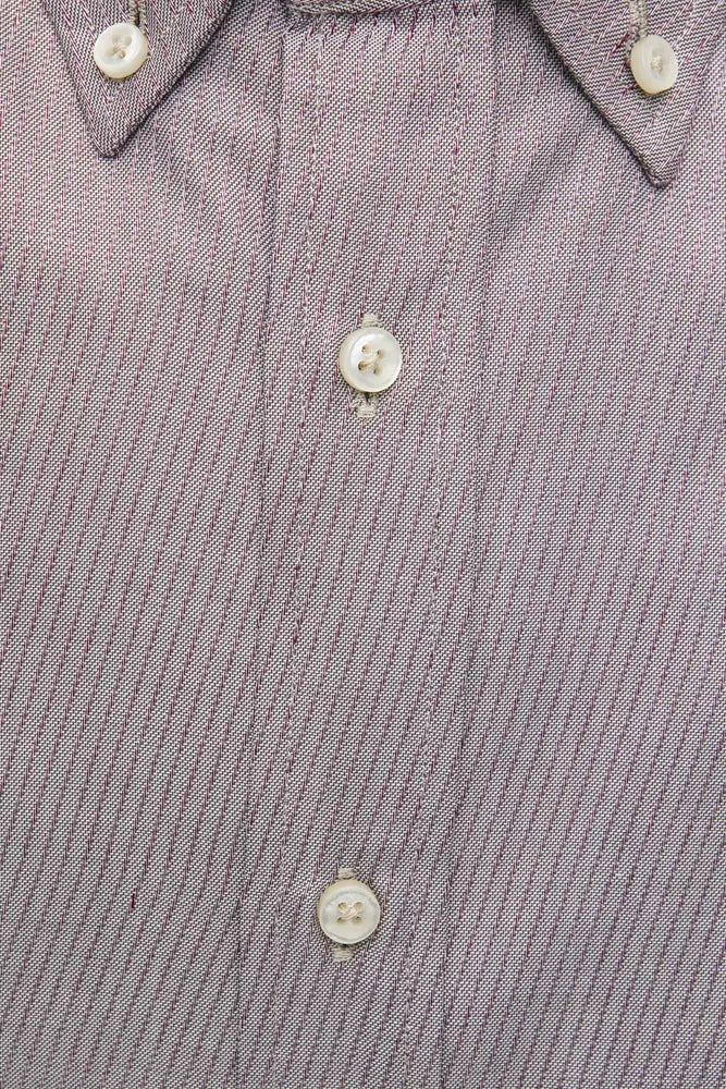 Robert Friedman Beige Cotton Men Shirt | Regal Royce