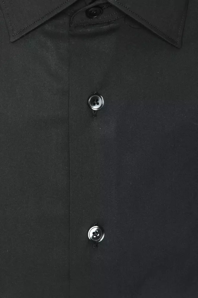 Robert Friedman Gray Cotton Men Shirt | Regal Royce