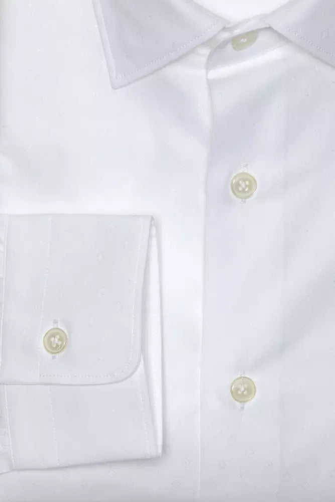 Robert Friedman White Cotton Shirt