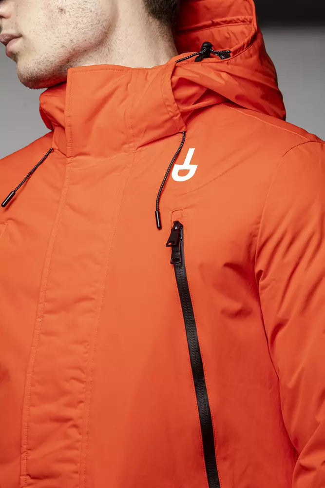 Tond Red Polyester Men's Jacket | Regal Royce