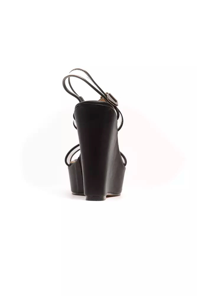 Péché Originel Black Polyethylene Women Sandal | Regal Royce