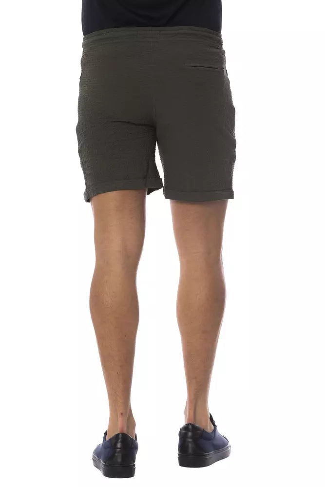 Verri Army Cotton Men's Casual Short | Regal Royce