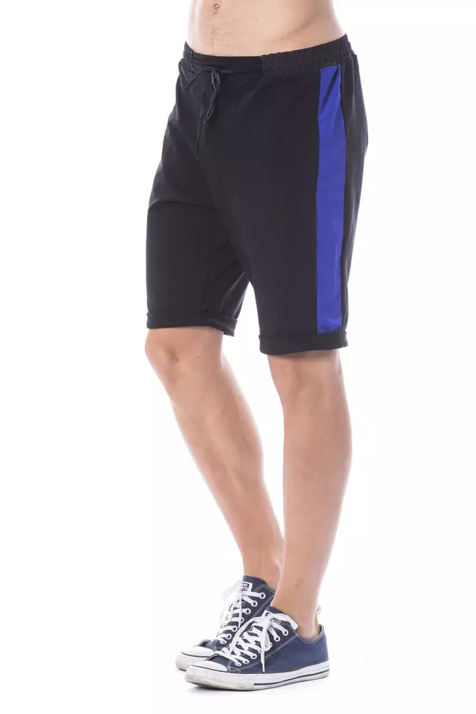 Verri Black Cotton Men's Short | Regal Royce