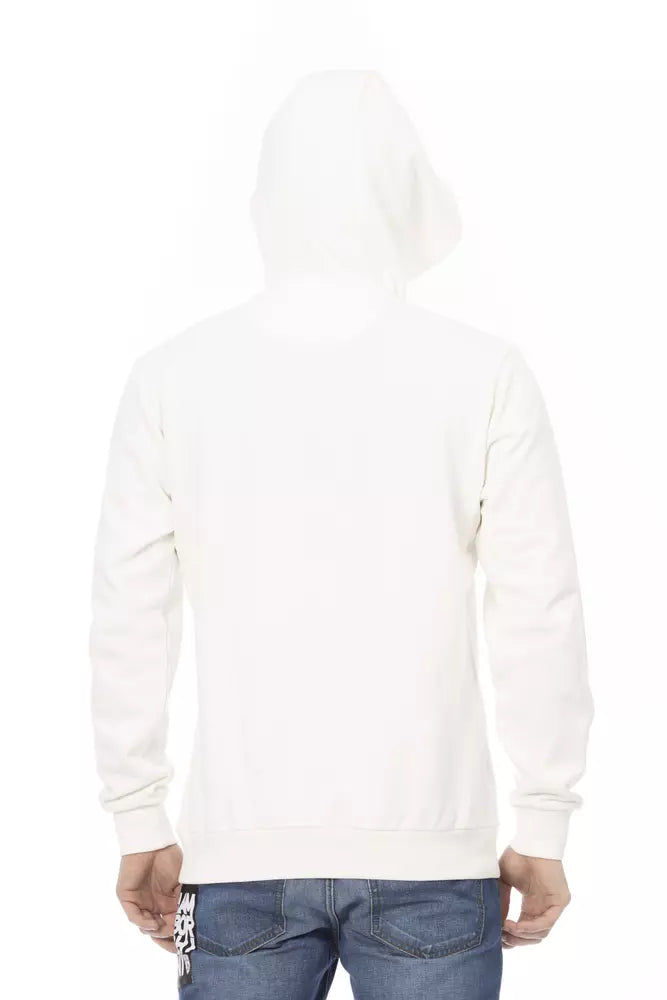 Automobili Lamborghini White Cotton Men Sweater | Regal Royce