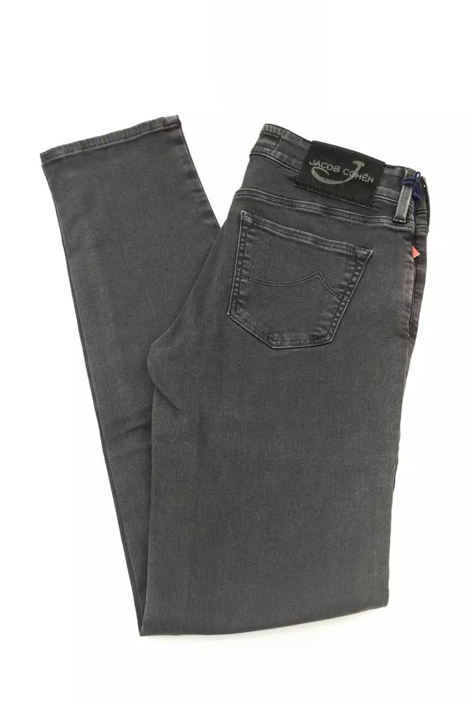 Jacob Cohen Black Cotton Women Jeans | Regal Royce