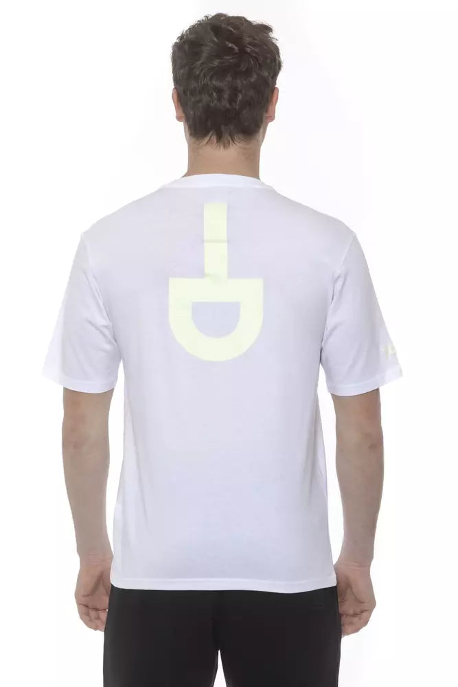 Tond White Cotton Men T-Shirt | Regal Royce