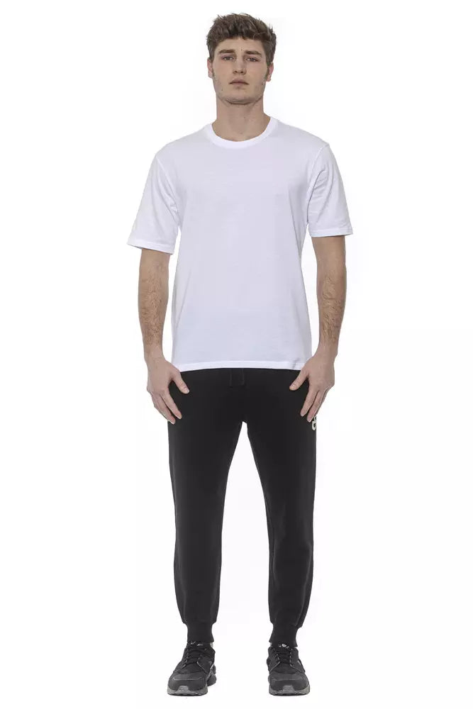 Tond White Cotton Men T-Shirt | Regal Royce